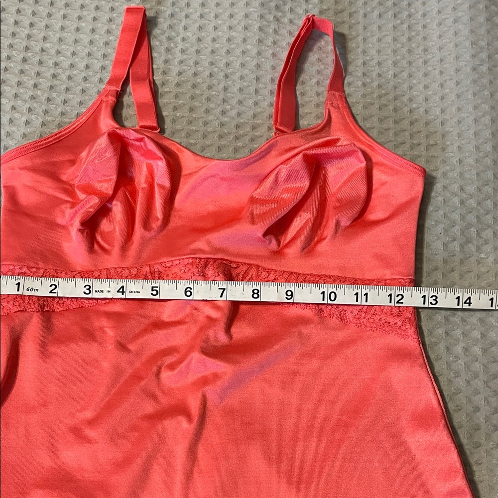 Ruby Ribbon Peach Lace Cami - Picture 6 of 8